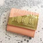 革のストロベリーチョコ・コインケース（金の包み紙）