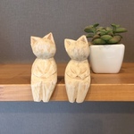 バリ島の猫さん　色を塗ってオリジナルに（１匹）。　贈り物にも。