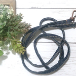 デニムリメイク　ショルダーベルト細タイプ　【ネイビー系】