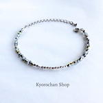 夏 Cool Bracelet （ 涼 クール 夏らしい シルバー ホワイトシルバー マットシルバー ）