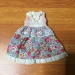 リカちゃんブライスサイズのワンピース
