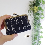 16.ミニ親子がま口財布 いろは