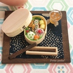 ミニチュアわっぱ弁当＊唐揚げ