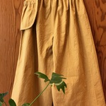 ◆ガウチョパンツ◆外付けポケット付き♪