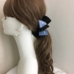 Rio様専用画面 Amily frillアイスブルーバナナクリップ