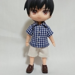 ねんどろいどどーる 半袖シャツセット ブルー