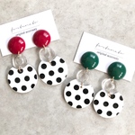 インポートドットピアス/イヤリング 春