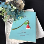 【送料無料】お野菜ブックマーク・スイカ