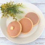 フェルトのパンケーキのおもちゃ