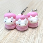 まるっコにゃんこ  inマカロン チャーム