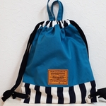 8号帆布　ランドセルの上から背負えるナップサック