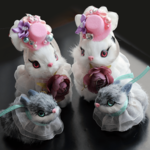 ブランスールとグリフレール・ぬいぐるみ２点
