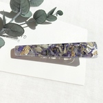 botanical ヘアクリップ [purple]