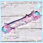 🆕＊ゆめかわレースとリボンのユニコーン  水筒肩紐カバー＊ロングver.