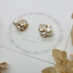 オパールビジュー♡ピアス&イヤリング⑦