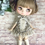1286 vintage  colour ワンピース  Blythe ブライス アウトフィット