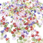 【848】キュービックジルコニア 4mm 50個 mix