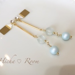 貼るピアス♡爽やかグリーン
