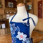 着物リメイク　花柄浴衣の私の欲しかったエプロン
