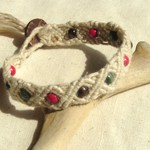 ヘンプのブレスレット