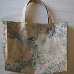 マチ付きバッグ*Mサイズ*リバティ*Rose Xanthe*ベージュ*28×39×10