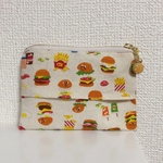 ティッシュポーチ ハンバーガー ポテト ファーストフード
