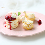 パンケーキが食べたい！チビスワンのオブジェ