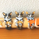 ゴールド 再々入荷！ ウェルシュ コーギー リング 3種 ドッグオーナーアイテム