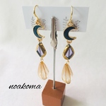 summer☆ミッドナイトなロングピアス/イヤリング