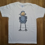 【150cm】「ハシビロスタンド」Tシャツ（カラー：アイボリー）
