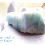 ✅ パキスタン産 天然アクアマリン結晶原石 大きな欠片 No.3320