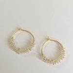 203＊シルバーフープピアス