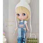 専用ページ　　＊ブライスアウトフィット＊コーデ７点セット＊オーバーオール＊ blythe outfit＊ブライス ＊19