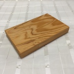 木製名刺入れ（国産トガ⑥）