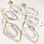  Water Hoop（五角形）ピアス／イヤリング