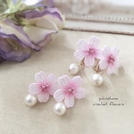 ピアス〜桜(桃色)