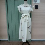 W112   着物リメイク　ワンピース