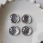 再販無し◆ デッドストック 18mm カボション 硝子 クリア 