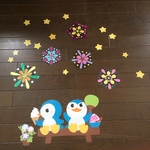夏☆壁飾り