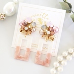 pink bijou square charm