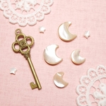 ★ Ｎ様 ご予約品 ★ お月様のシェル・ベージュブラウンセット