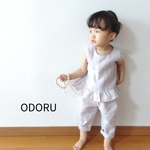 【限定１】ベビー👶おしゃまなリネンのセットアップ