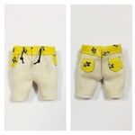 柄入りハーフパンツ②<適応サイズ:オビツ11、ねんどろいどどーる>