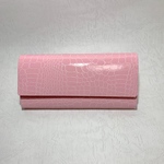 【紙財布】クロコ風（ピンク）