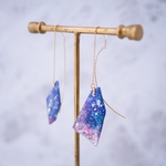 ゆれる宇宙の夢(ピアス/イヤリングに付け替えOK)