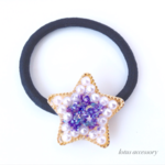ヘアゴム（星/月）*accessory