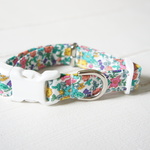 【sale】18~24.5cm★小型犬★カラフルお花★首輪