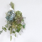 本日18:00~saleアンティーク紫陽花スワッグ⑦