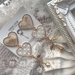 〔ear〕かすみ草 × antique rose