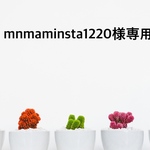 mnmaminsta1220様専用
